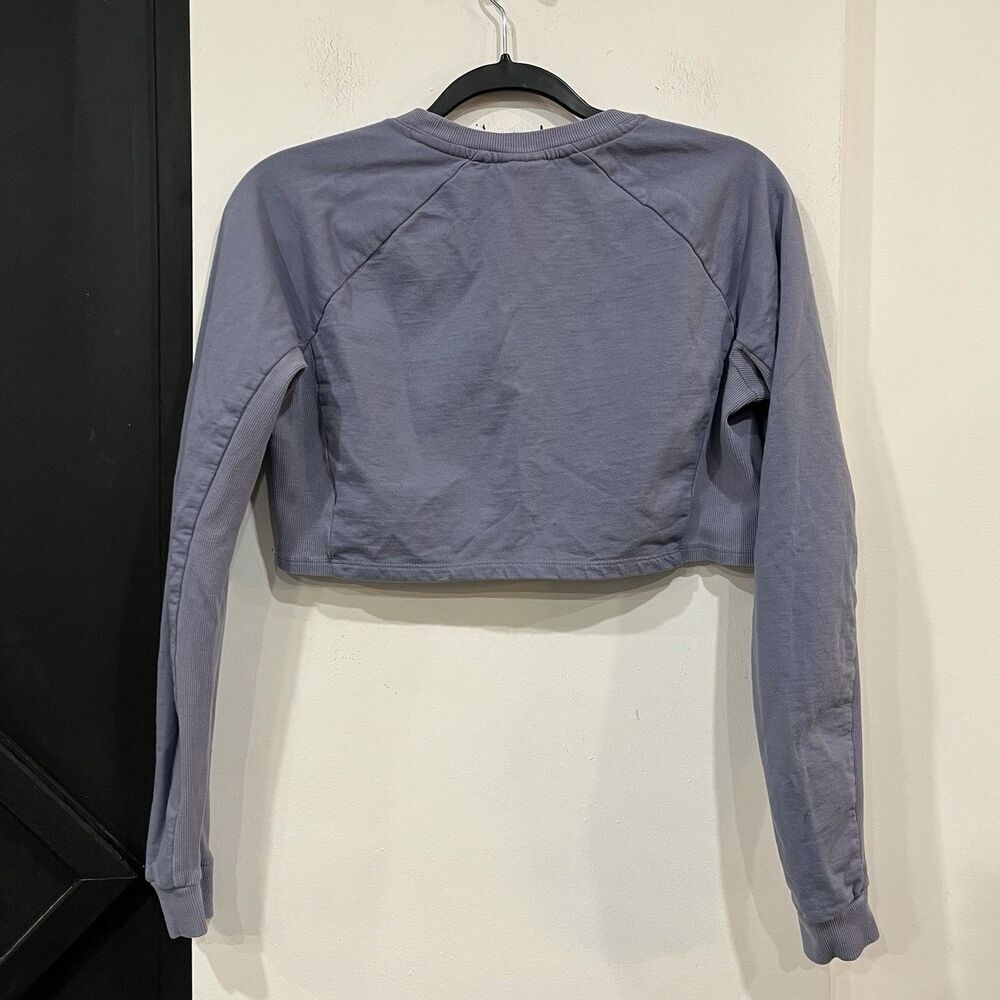 Gymshark Training Cropped Sweater Sweatshirt Size Small Activewear Workout - Picture 4 of 6